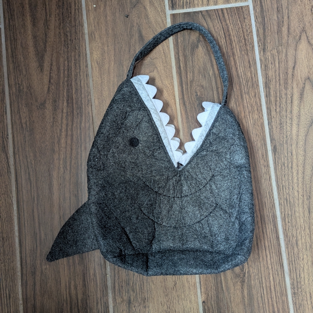 Pottery Barn Kids Gray Shark Plush